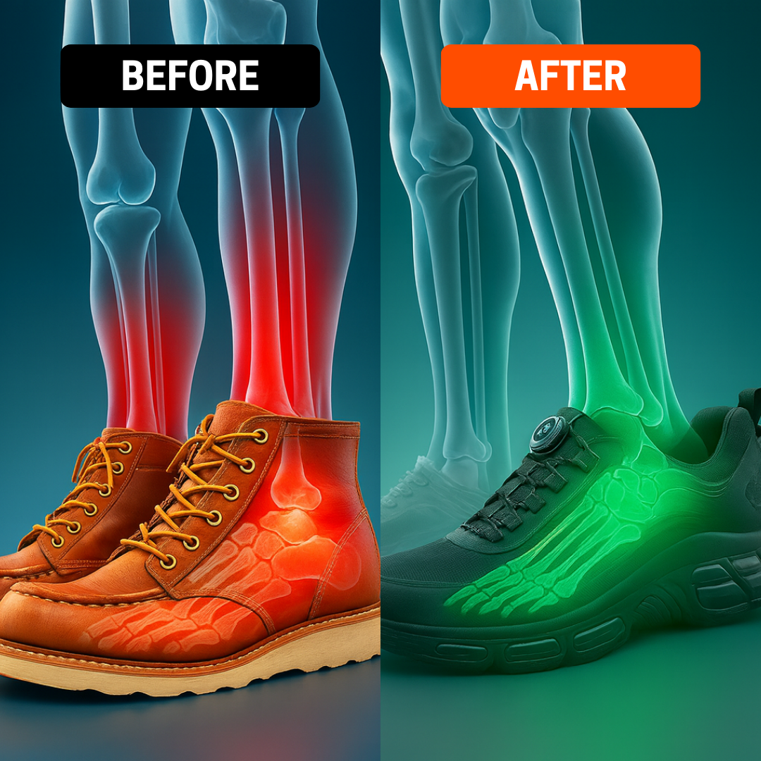 AussieFlex™ The Most Comfortable Steel Toe Shoes