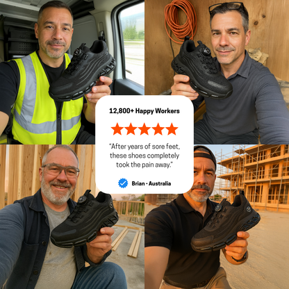 AussieFlex™ The Most Comfortable Steel Toe Shoes